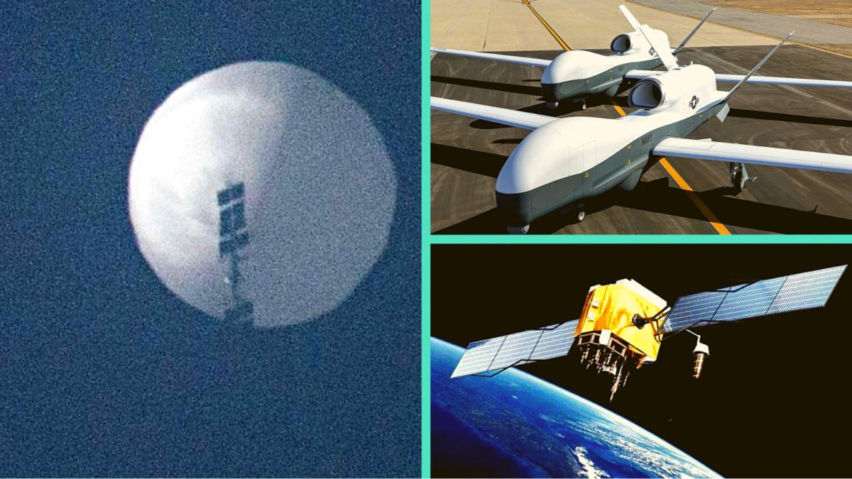 Le ballon présente d'autres avantages aux drones et aux satelllites. // Source : Chase Boak / US Navy / Nasa