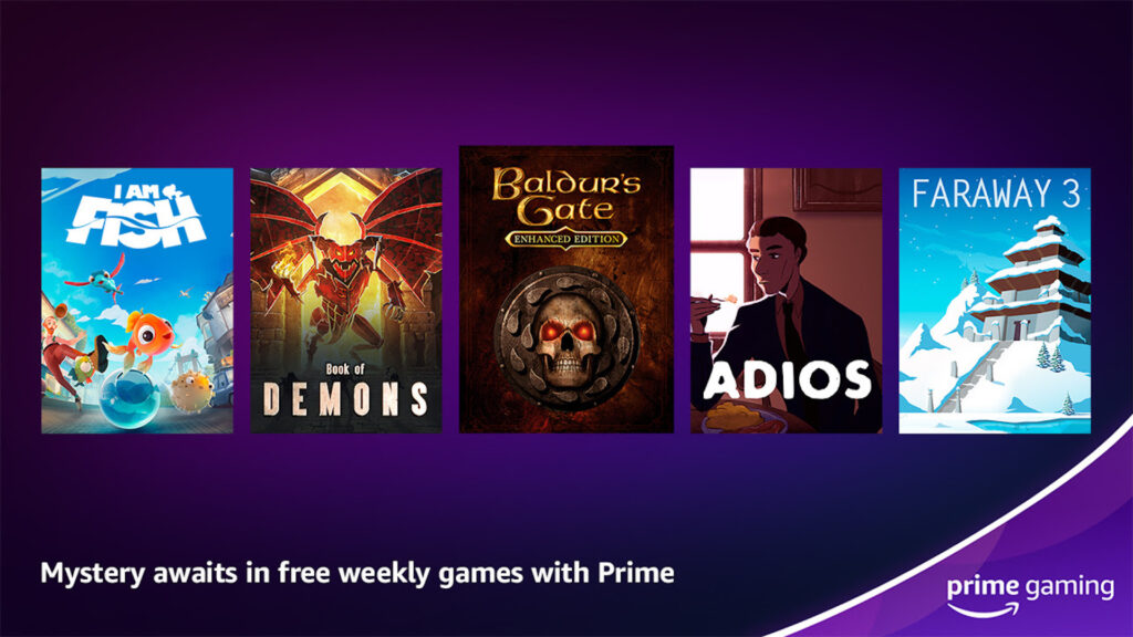 Amazon Prime Gaming en mars 2023 // Source : Amazon Amazon Prime Gaming en mars 2023 // Source : Amazon