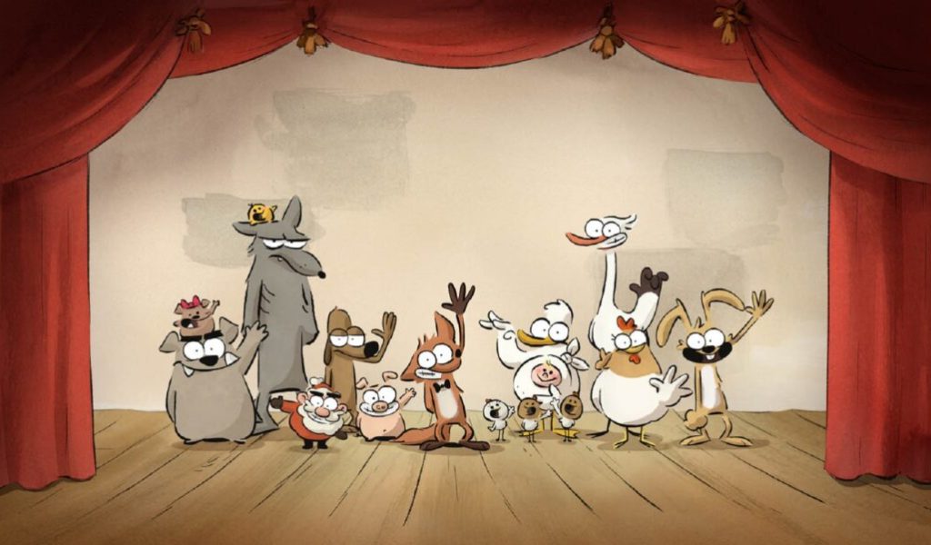 Le Grand Méchant Renard et autres contes // Source : Folivari / Panique ! / StudioCanal / RTBF (Télévision belge) - OUFtivi / VOO / Be tv Le Grand Méchant Renard et autres contes // Source : Folivari / Panique ! / StudioCanal / RTBF (Télévision belge) - OUFtivi / VOO / Be tv