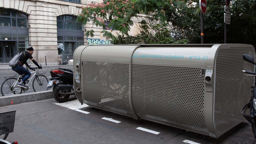 abri sécurisé vélo Paris