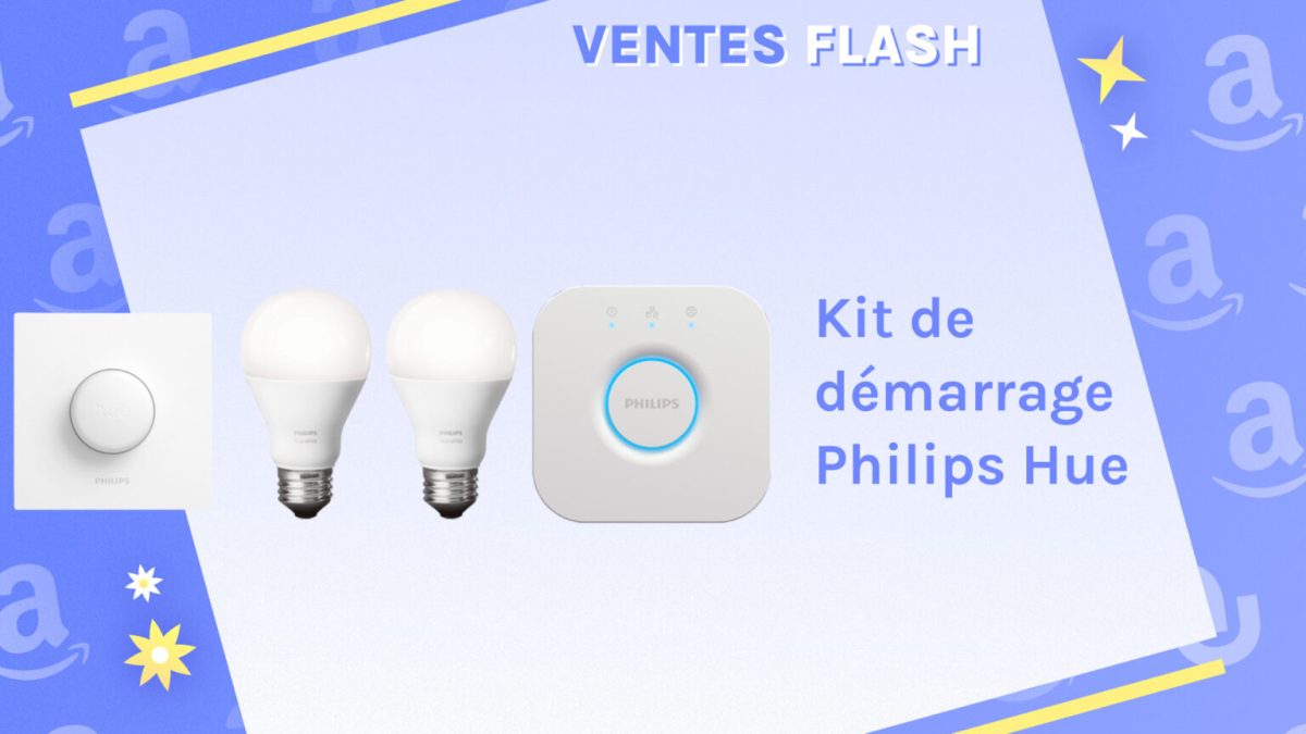 kit  démarrage philips hue // Source : Numerama