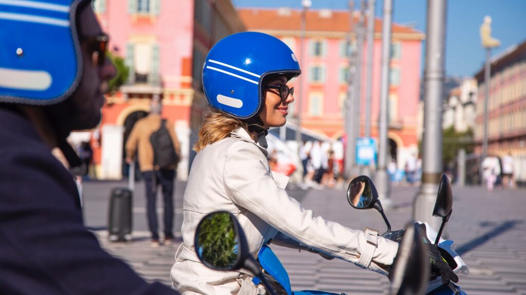 Cityscoot sur la Place Massena, c’est fini. // Source : Cityscoot