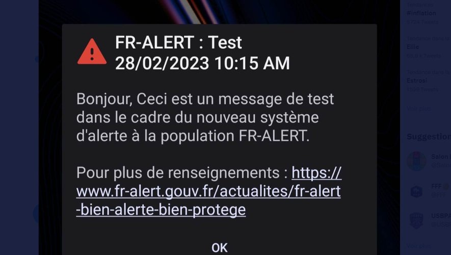 FR-Alert Test