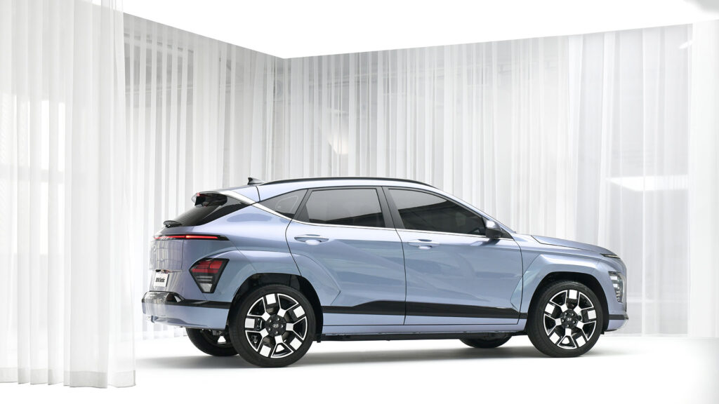 Hyundai Kona un mélange des genres pour son design // Source : Hyundai