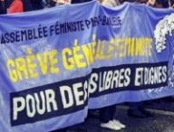 La grève féministe du 8 mars 2023 à Paris // Source : Aurore Gayte pour Numerama