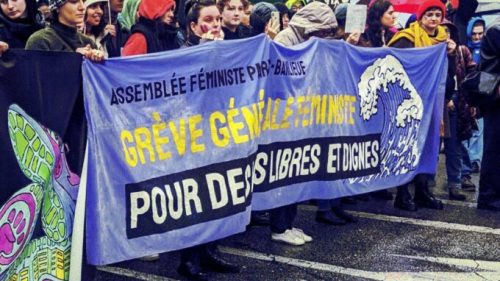 La grève féministe du 8 mars 2023 à Paris // Source : Aurore Gayte pour Numerama