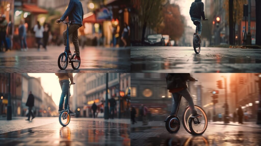 Unicycles and Midjourney, that makes two // Source: Midjourney