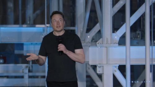 Elon Musk le 1er mars 2023 au Tesla Investors Day // Source : YouTube/Tesla