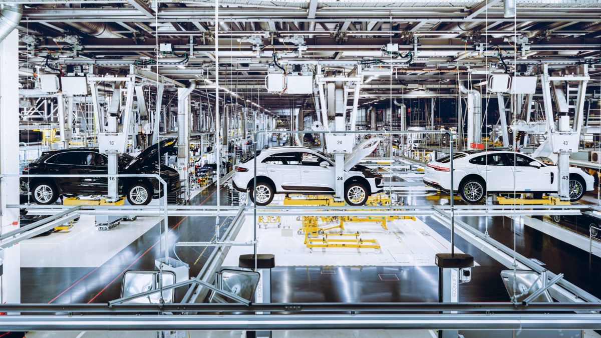 Usine Porsche de Leipzig // Source : Porsche