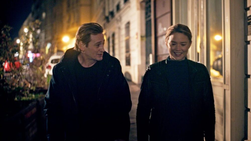 Benoît Magimel et Virginie Efira dans Revoir Paris // Source : Dharamsala / Darius Films / Pathé / France 3 Cinéma
