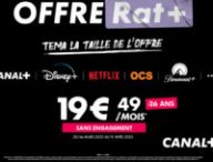 L'offre Rat+ de Canal+ // Source : Canal+