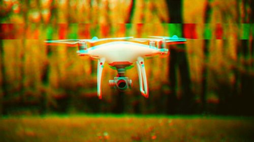 Un drone DJI modèle phantom // Source : Unsplash