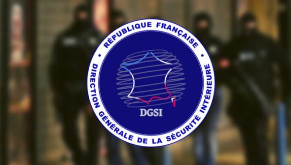 Le service de renseignement intérieur français saisi après une série de cyberattaques.  // Source : DGSI