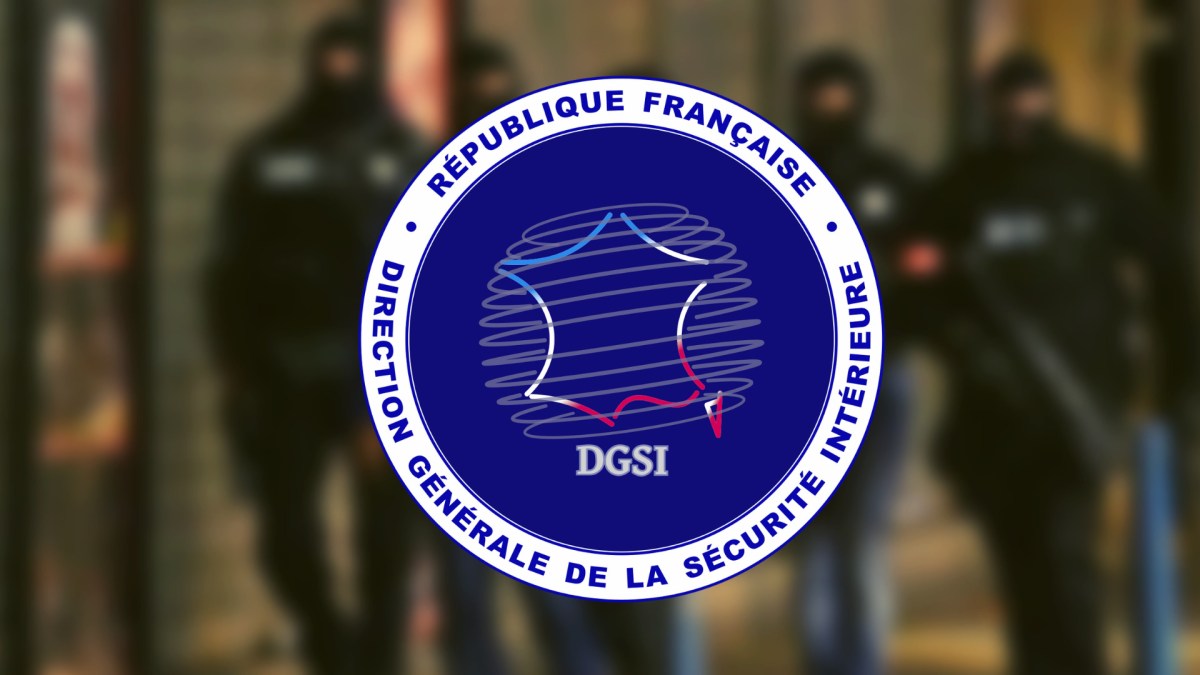 Le service de renseignement intérieur français saisi après une série de cyberattaques.  // Source : DGSI