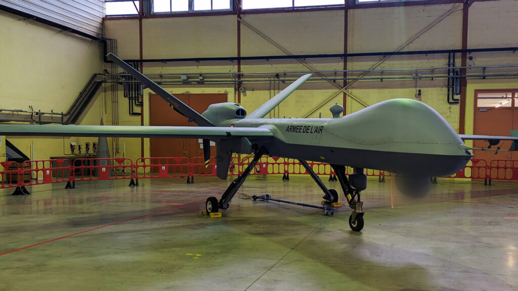 An MQ9 Reaper used by the Air Force.  // Source: Numerama