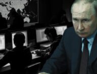 Les Vullkan Files révèlent des années de cyberattaques préparées par le Kremlin. // Source : Wikimedia Commons / Midjourney