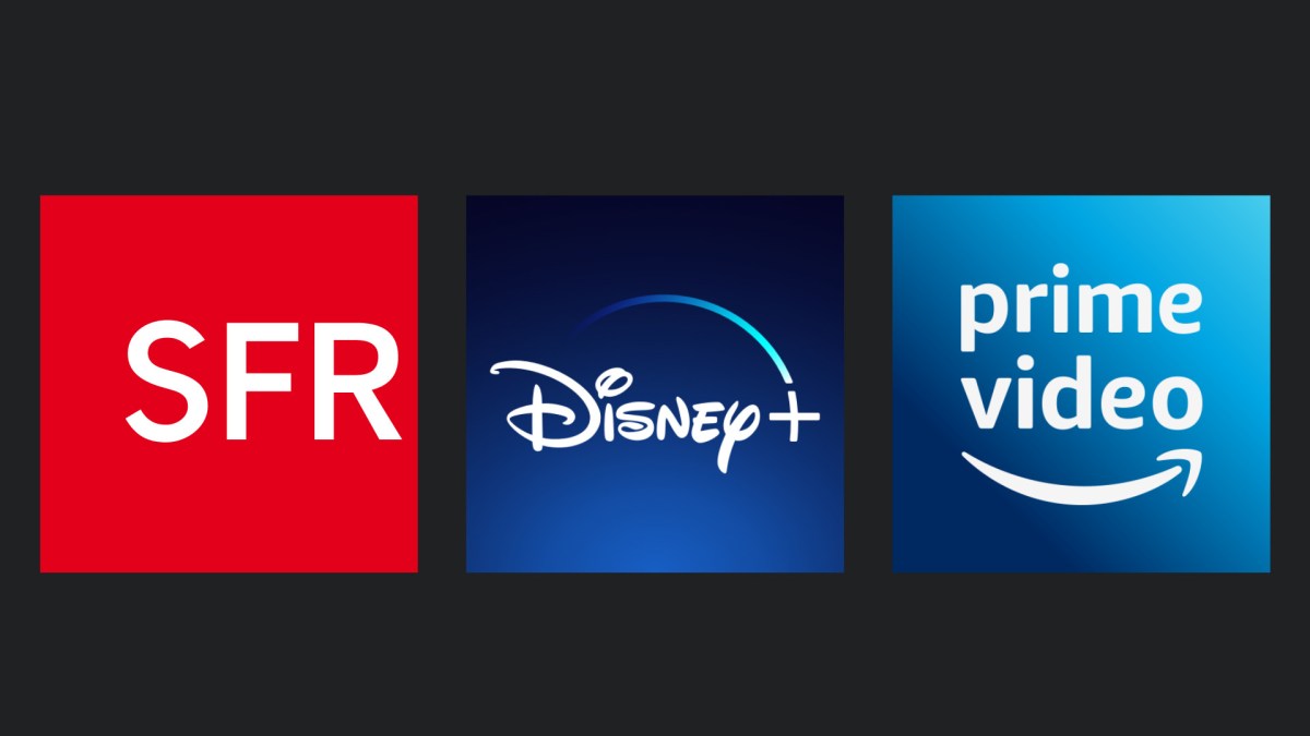 Fibre SFR disney+ amazon prime video // Source : Numerama