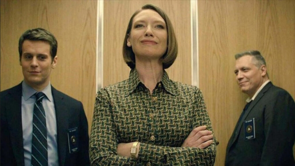 La géniale Anna Torv dans Mindhunter // Source : Netflix La géniale Anna Torv dans Mindhunter // Source : Netflix