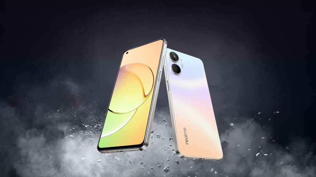 Le smartphone Realme 10 est un très bon premier téléphone // Source : Realme Le smartphone Realme 10 est un très bon premier téléphone // Source : Realme