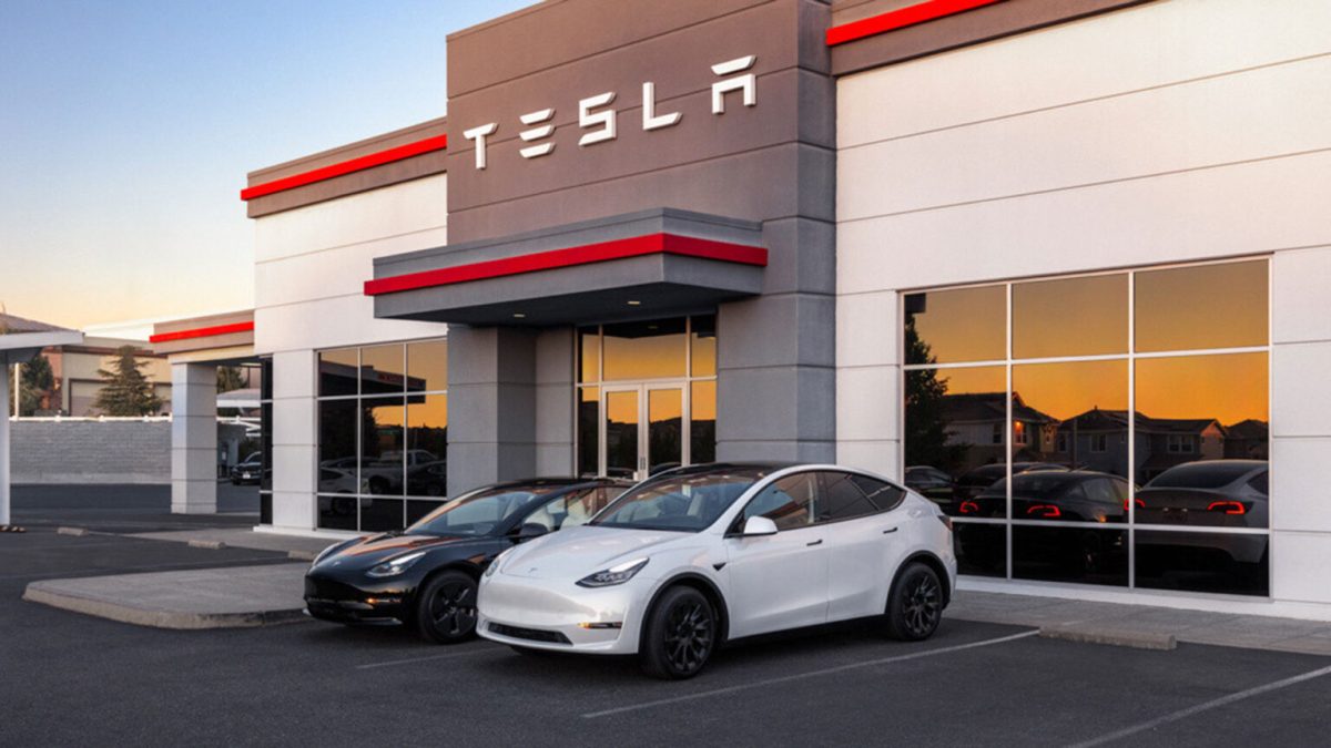 Tesla gère la vente en direct // Source : Tesla