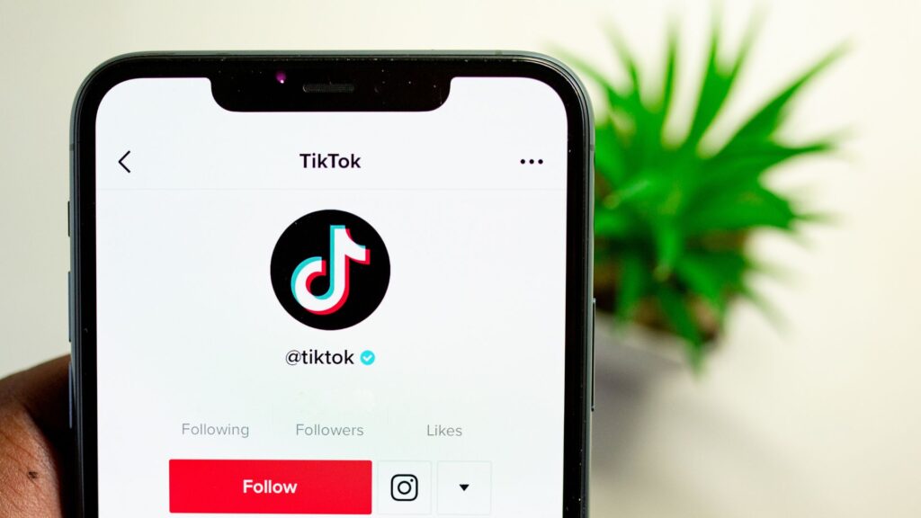 TikTok va-t-il être interdit en France ? // Source : Canva