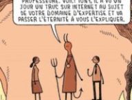 Un extrait du Département des théories fumeuses // Source : Tom Gauld