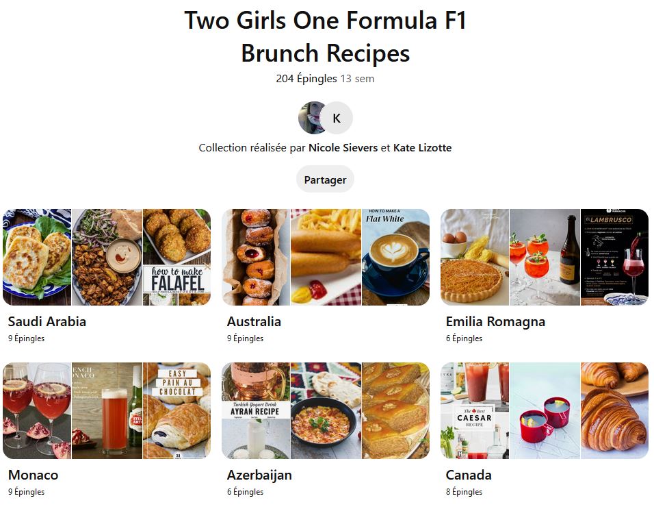 Les autrices du podcast Two Girls 1 Formula proposent des recettes pour organiser des brunchs entre ami·es lors des courses de F1.