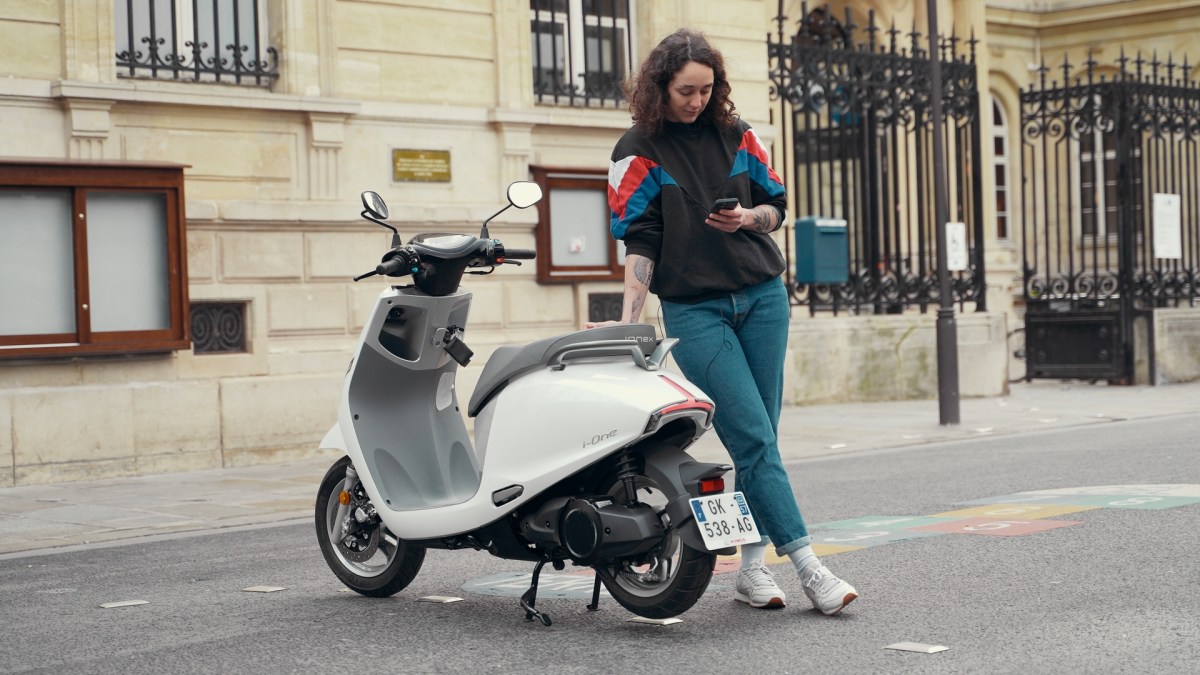 Kymco i-One // Source : Thomas Ancelle pour Numerama