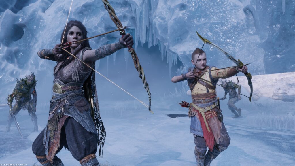 An Atreus / Freya duo?  It is now possible.  // Source: PlayStation