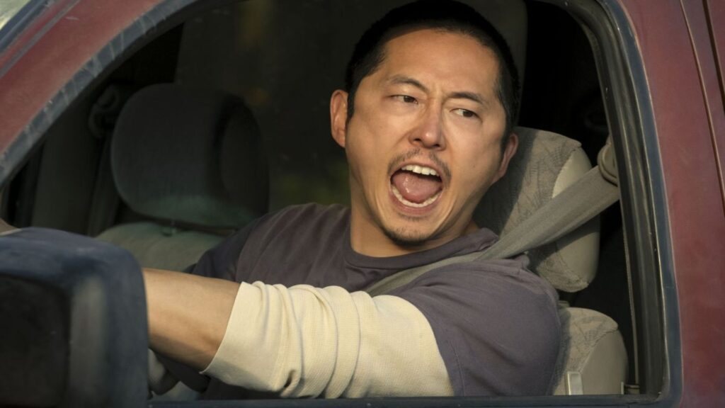 Danny (Steven Yeun) dans Acharnés. // Source : Netflix