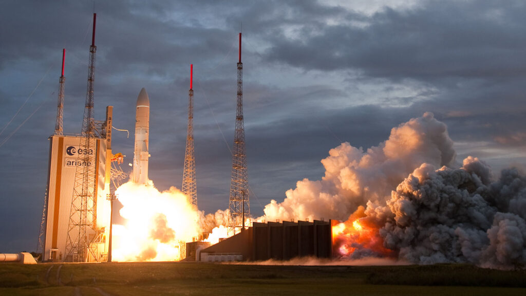 Il volo finale del razzo Ariane V completerà una marcia quasi perfetta