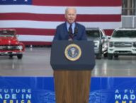 Discours de Joe Biden chez Ford en mai 2021  // Source : Capture video White House