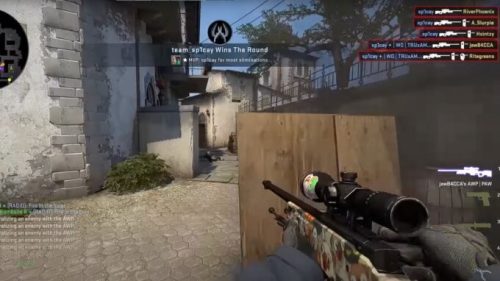 Il tue cinq ennemis en une seule balle dans Counter-Strike: Global Offensive // Source : Capture d'écran YouTube