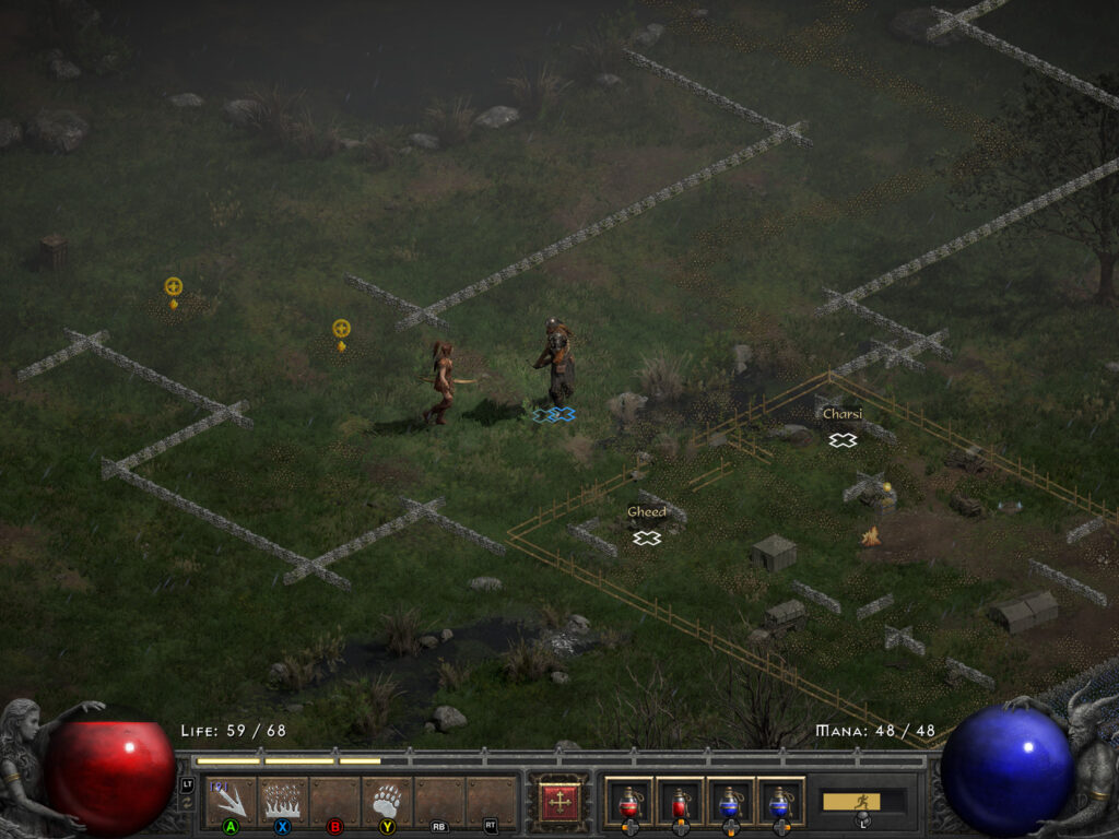 Diablo II overlay map