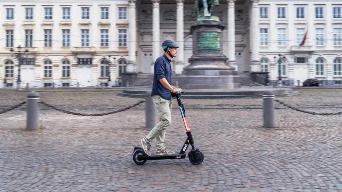 Les trottinettes parisiennes de Dott vont se retrouver dans d'autres villes en Europe // Source : Dott