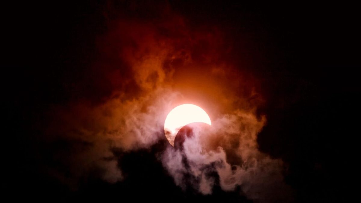 Une éclipse solaire. // Source : Canva