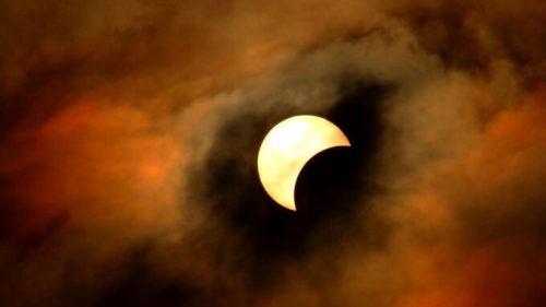 Une éclipse solaire. // Source : Canva