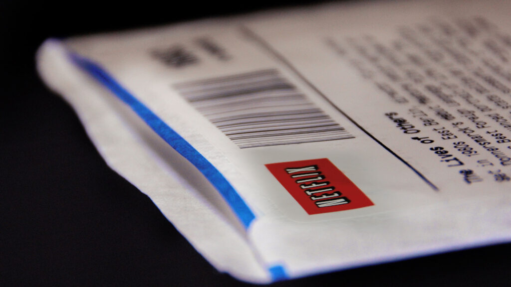 enveloppe dvd netflix