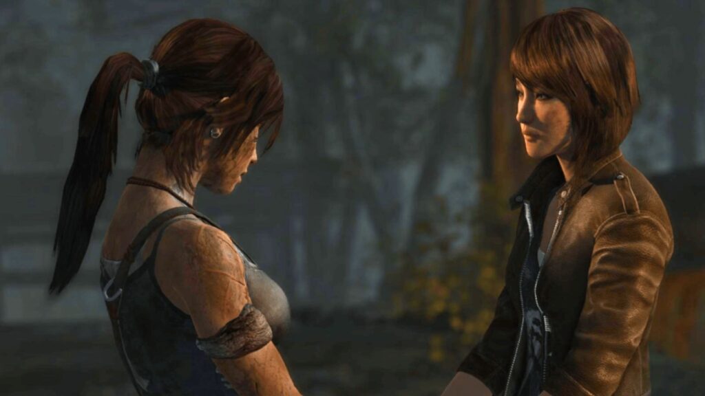Lara Croft et Sam Nishimura dans le reboot. // Source : Square Enix