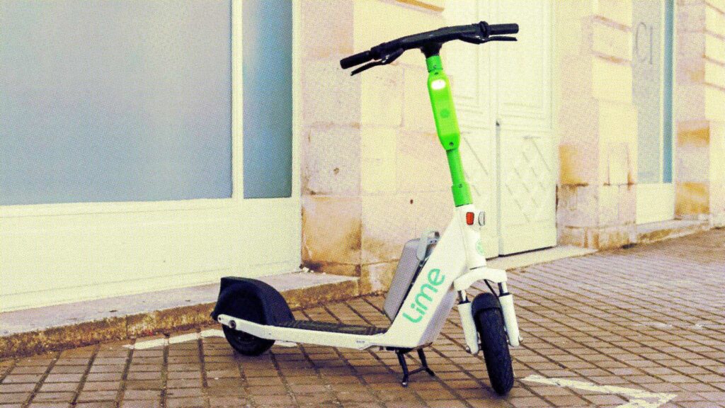 Une trottinette Lime // Source : Lime