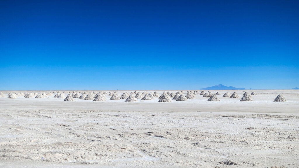 salar d'Uyuni en Bolivie riche en Lithium // Source : Pixabay - TravelCoffeeBook
