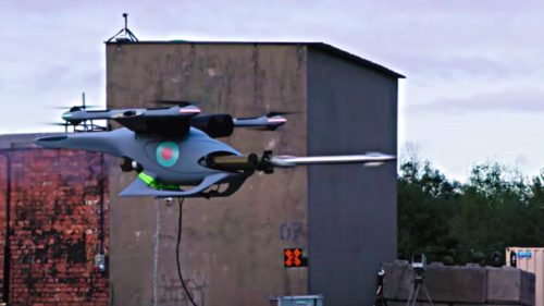 Le drone Jackal est encore en dévéloppement. // Source : RAF