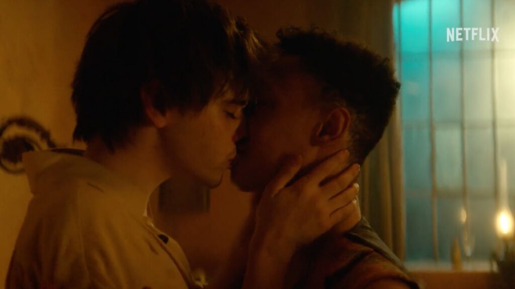 Extrait de la scène coupée entre Wylan et Jasper. // Source : Netflix