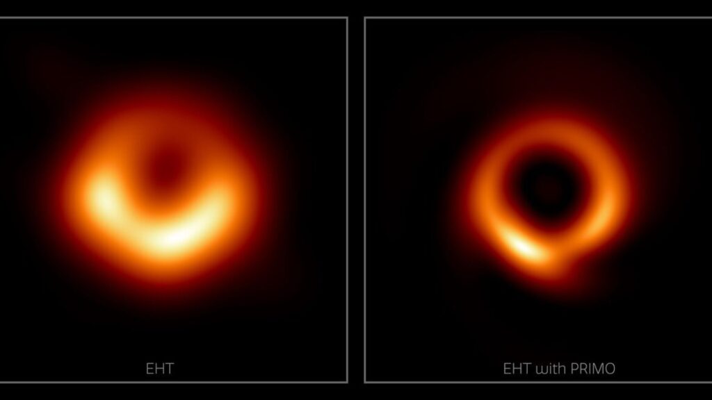 Voici la version améliorée de la première photo d'un trou noir - Numerama