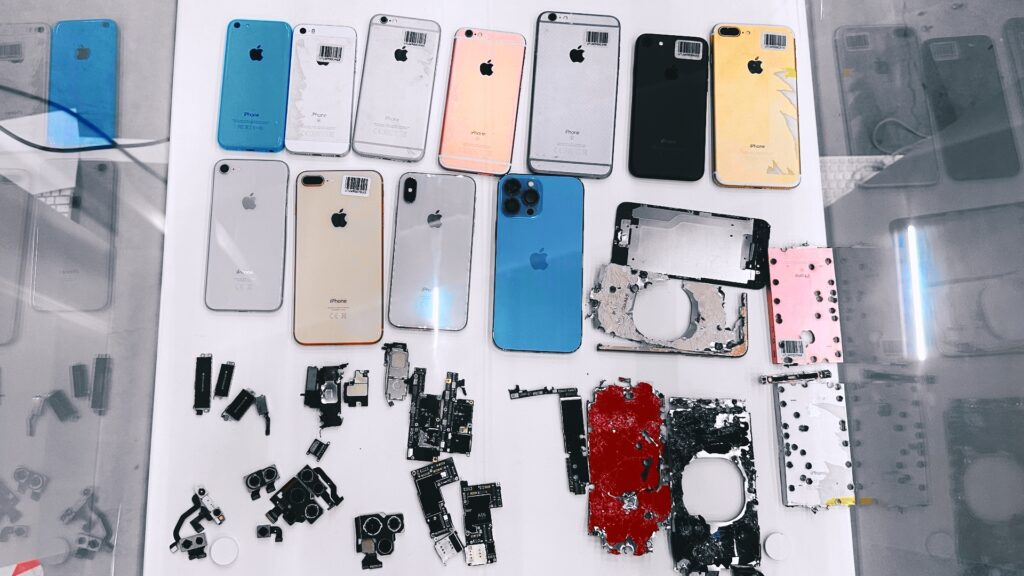Des vestiges du robot Daisy d'Apple. // Source : Numerama/NL Des vestiges du robot Daisy d'Apple. // Source : Numerama/NL