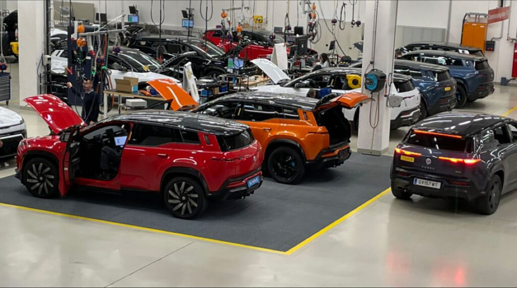 Production of Fisker Ocean in the Austrian factory // Source: Fisker