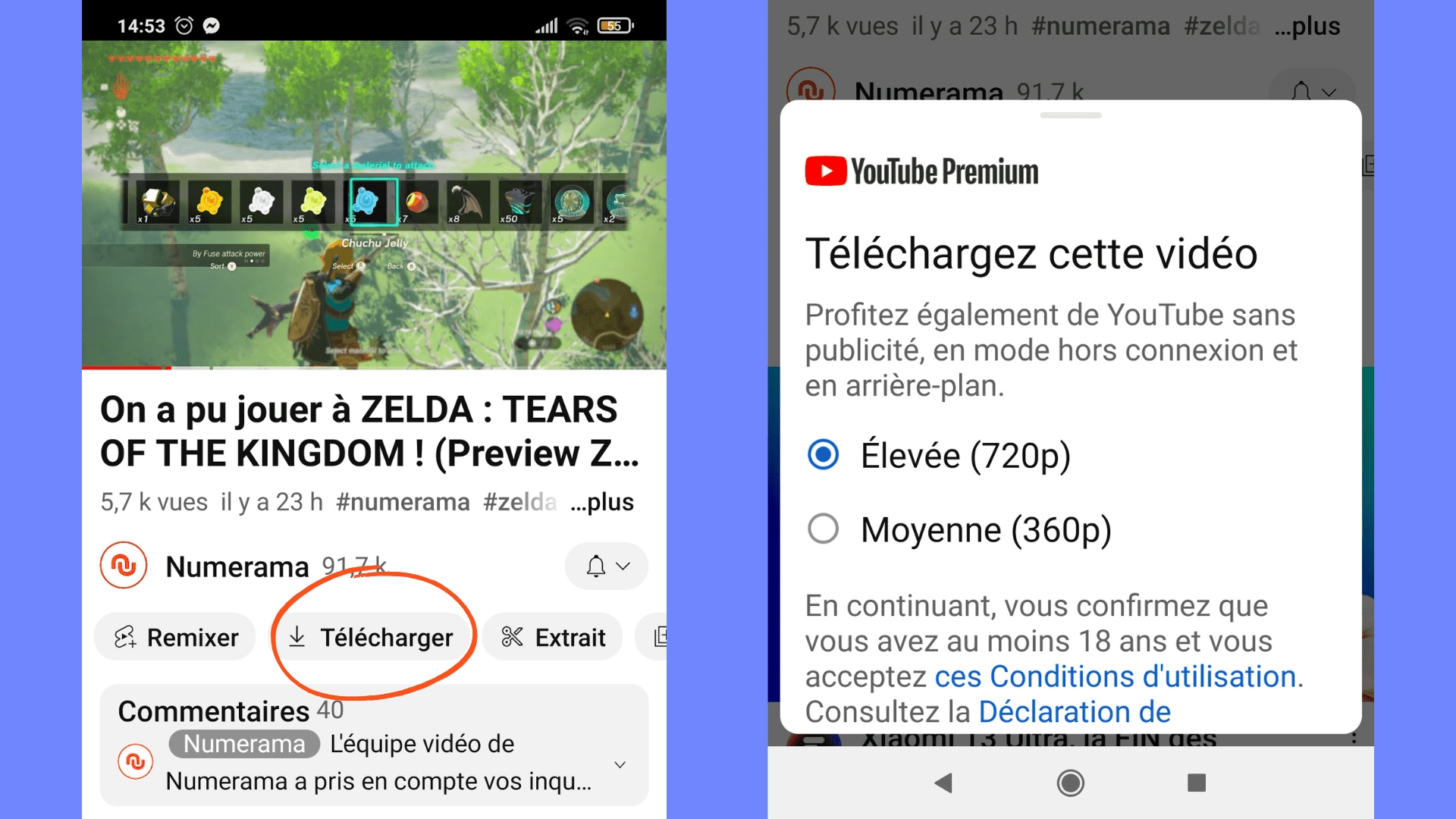 Comment télécharger une vidéo YouTube sur votre smartphone Android