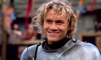 Knight with Heath Ledger // Source: Columbia Pictures
