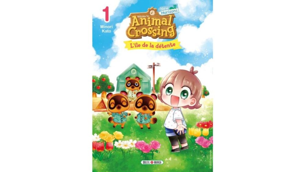 La couverture du premier tome de Animal Crossing - New Horizons - L'Île de la détente 