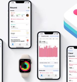 Santé sur iPhone. // Source : Numerama